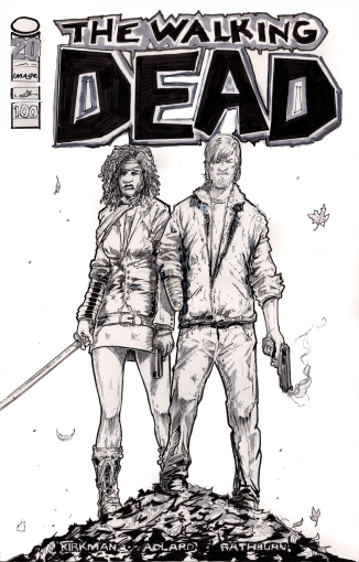 the Walking Dead - Cover Issue 100