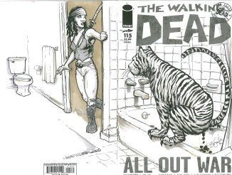 Walking Dead Cover Tiger